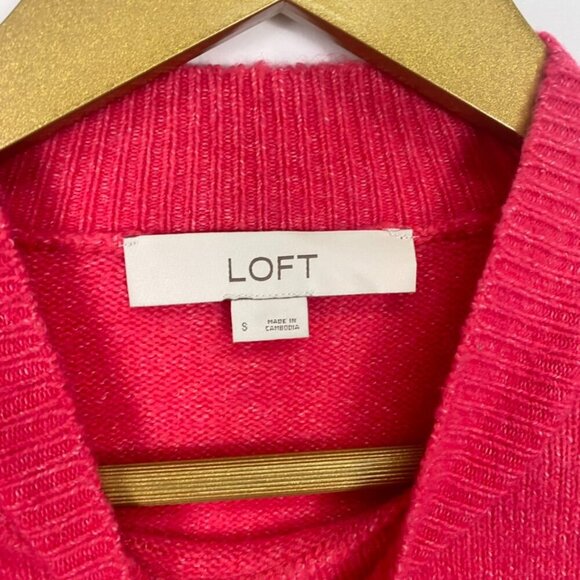 Loft Pink Barbie core wool Sweater - Picture 9 of 10